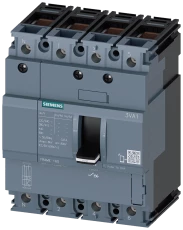 Wyłącznik mocy 4P 160A Icu=36kA 415V AC wyzwalacz TM210 LI przyłącza ramowe 3VA1116-4ED46-0AA0
