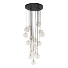 Lampa wisząca NILOS Czarny / złoty G9 MAX 6W 5945 TK Lighting