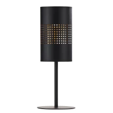 Lampka nocna BOGART 1 - punktowa Czarno złoty 5118 TK Lighting