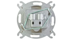 KARO Gniazdo antenowe RTV końcowe 2,5-3dB ecru perłowy GPA-SK/m/42