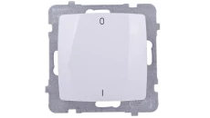 KARO Łącznik podwójny biały ŁP-11S/m/00