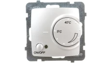 KARO Regulator temperatury /czujnik podłogowy/ srebrny perłowy RTP-1S/m/43
