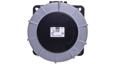 Gniazdo tablicowe 125A 5P 500V /120x120/ czarne IP67 POWER TWIST 345-7