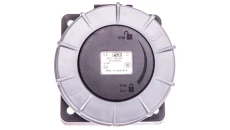 Gniazdo tablicowe 63A 4P 500V /100x112/ czarne IP67 POWER TWIST 434-7