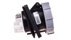 Gniazdo tablicowe 63A 4P 500V czarne IP67 4345-7