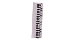 Listwa zaciskowa 15-torowa szara 250-115 /20szt./