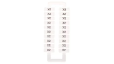 Oznacznik biały (blister 20szt.) 43192 (nadruk X2)