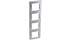 Sedna Ramka poczwórna aluminium pionowa SDN5802060