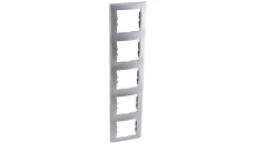 Sedna Ramka pięciokrotna aluminium pionowa SDN5801560