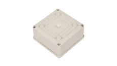 Puszka n/t 100x100x50 tworzywo IP56 szara GW44204