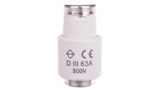 Wkładka bezpiecznikowa BiWts 63A DIII gF 500V LE33F63