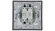 Łącznik Asfora schodowy IP44 biały z ramką EPH0400421
