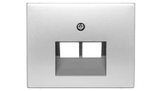 K.5 Element centralny do gniazda przyłączeniowego UAE podwójnego aluminium 14097003