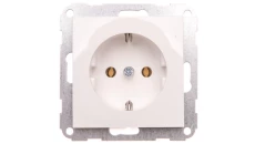 Fiorena Gniazdo pojedyncze SCHUKO 16A 250V białe 22000502