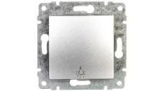 VENA Przycisk /światło/ aluminium 514013