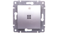 VENA Łącznik krzyżowy z podświetleniem aluminium 524017