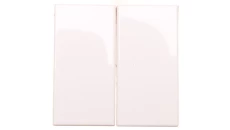 DANTE Klawisz podwójny biały 450425