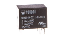 Przekaźnik subminiaturowy-sygnałowy 1P 3A 24V DC PCB RSM954N-0111-85-1024 2614628