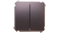 Simon Basic Łącznik świecznikowy grafit matowy BMW5.01/28