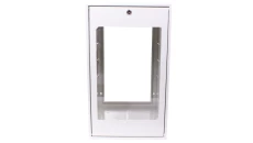 Szafa RACK 19 cali 6U 600x400mm IP30 RAL7035 (drzwi przeszklone) SZW Simple SZWS-19-6U-40-DS 19-8008SZWS-19-6U-40-DS