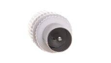 Wtyczka IEC A203 biała K1331 /10szt./