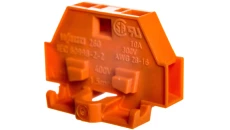 Złączka 2-przewodowa 1,5mm2 pomarańczowa z mocowaniem śrubowym 260-306 /50szt./