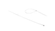 Opaska kablowa 290x3,5 biała 2-LOCK zęby stalowe BMTB2936 /100szt./