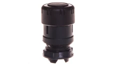 Napęd przycisku grzybkowego czarny przez obrót ZB5AS42