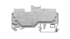Złączka rozłączalno-pomiarowa 2-przewodowa 2,5mm2 z nożem rozłączającym szara 280-868 /100szt./