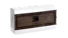 Rozdzielnica modułowa 1x18 natynkowa zaciski PE i N 6x16 +18x10mm2 IP55 6665-218