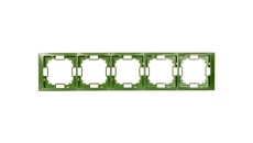 Simon Basic Neos Ramka pięciokrotna miętowy BMRC5/032