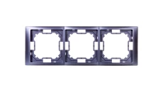 Simon Basic Neos Ramka potrójna lawendowy BMRC3/035