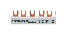 Szyna łączeniowa 3P 63A 12mm2 widełkowa (12mod.) 3F S12 3F-10 45.322
