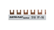 Szyna łączeniowa 1P 80A 16mm2 widełkowa (18 mod.) 1F S18 1F-10 45.181