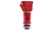Gniazdo przenośne 4P 32A 400V czerwone IP44 ProTOP 126 MEN126