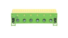 Blok samozacisków 63A QC zielony 26 przyłączy 33x105x105mm KN26E