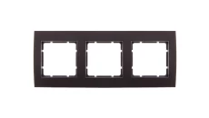 Berker B.3 Ramka potrójna aluminium czarny/antracyt 10133005