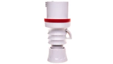 Wtyczka przenośna 4P 16A 400V czerwona IP44 6H IEC 309 HP GW60008H