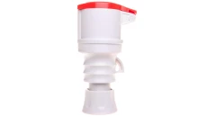 Gniazdo przenośne 4P 16A 400V czerwone IP44 6H IEC 309 HP GW62008H