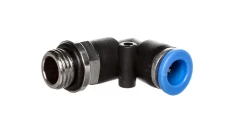 Przyłączka kątowa wtykowa G1/4 D 8 84.0050.04.1408