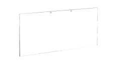 Osłona zacisków 3P/4P do rozłączników GEX8101