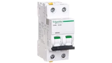 Wyłącznik nadprądowy 2P B 20A 6kA AC iC60N-B20-2 A9F03220