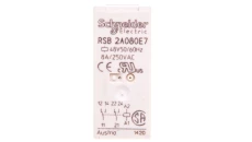 Przekaźnik miniaturowy 2P 8A 48V AC AgNi RSB2A080E7