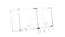 Zestaw dwóch osłon zacisków rozłącznika GE 2 tory GEX8121