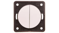 Berker/B.Mobil Łącznik dwubiegunowy 10A IP20 biały 936752509