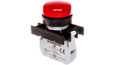 Lampka sygnalizacyjna B z LED, 12-30V AC/DC, czerwona T0-B060XK