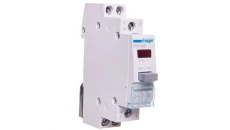 Przełącznik przyciskowy z lampką czerwoną 16A 1Z 1R SVN452