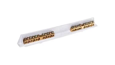 Wspornik z zaciskami PE/N 2x11 zacisków Volta VZ724