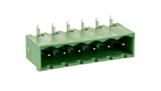 Gniazdo pinowe 6P 320V 12A zielone MSTBA 2,5/ 6-G 1757514 /100szt./