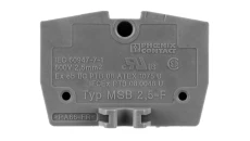 Złączka przelotowa 2,5mm2 szara MSB 2,5-F 3244041 /50szt./